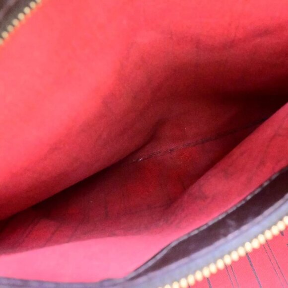 LOUIS VUITTON Neverfull MM Shoulder Tote Bag Damier Leather Brown - Picture 3 of 16